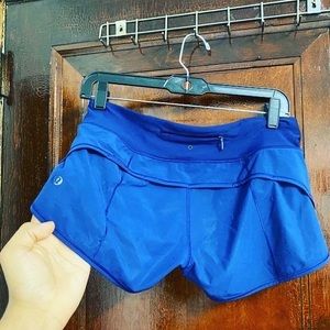 Lululemon soeedup shorts true navy